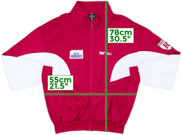 1991-92 Reggiana Asics Track Jacket - 8/10 - (XL)