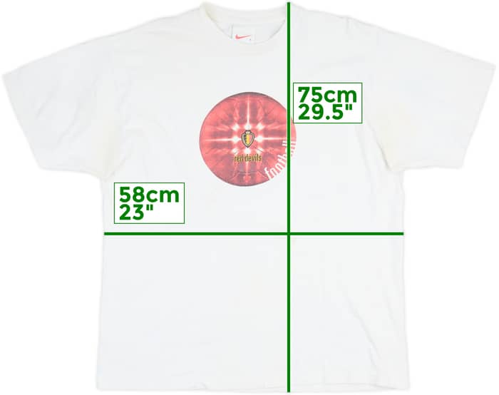 2006-07 Belgium Nike Graphic Tee - 6/10 - (L)