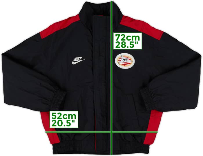 1996-97 PSV Nike Padded Bench Coat - 6/10 - (S.Boys)
