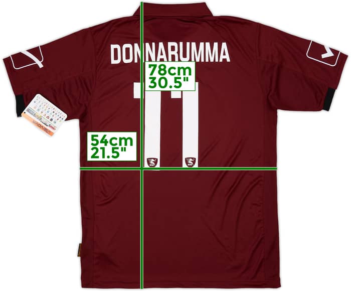 2016-17 Salernitana Home Shirt Donnarumma #11 (L)