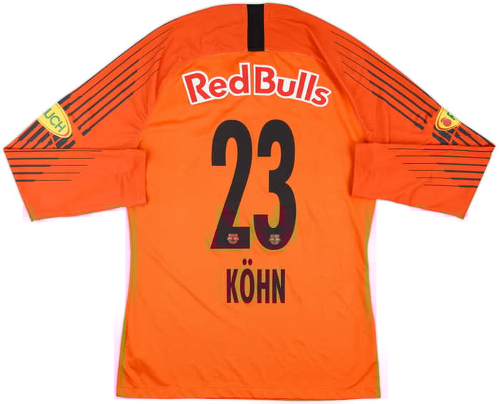 2018-19 Red Bull Salzburg Match Issue GK Shirt Kohn #23