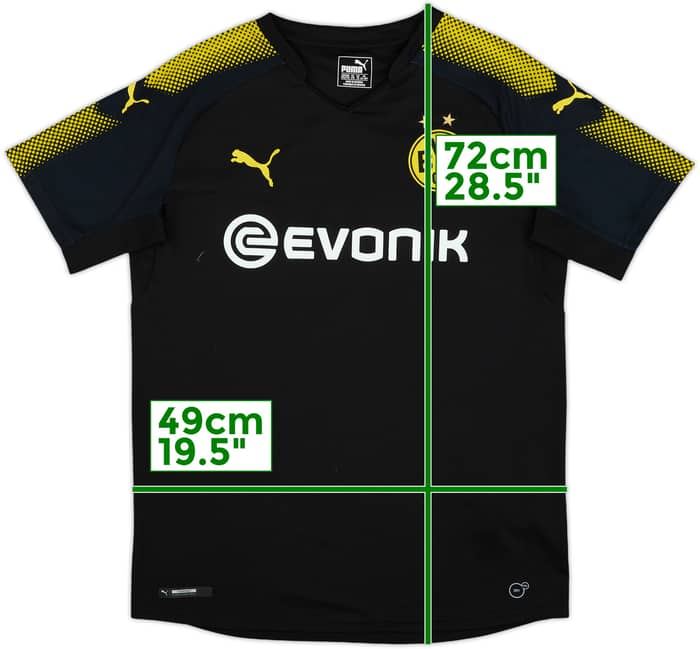 2017-18 Borussia Dortmund Away Shirt - 8/10 - (XL.Boys)