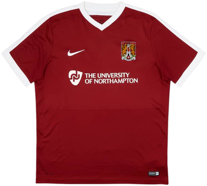 2016-17 Northampton Home Shirt - 7/10 - (XL)