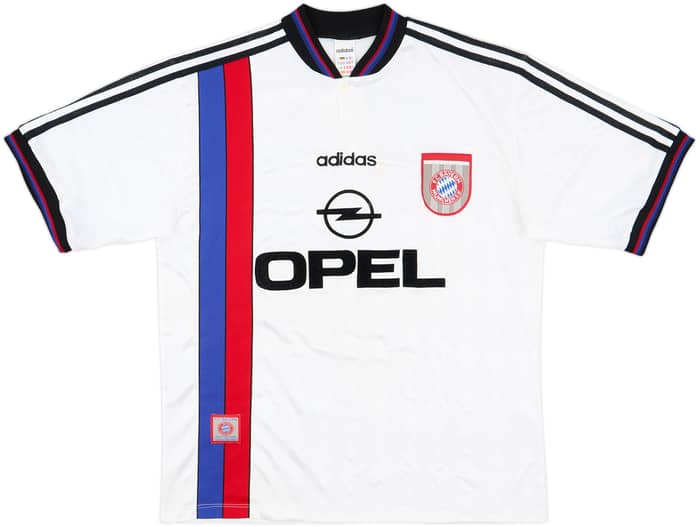 1996-98 Bayern Munich Away Shirt Scholl #7 - 8/10 - (L)