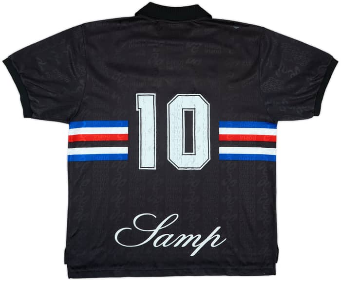 1996-97 Sampdoria Third Shirt #10 (Mancini) - 6/10 - (XL)