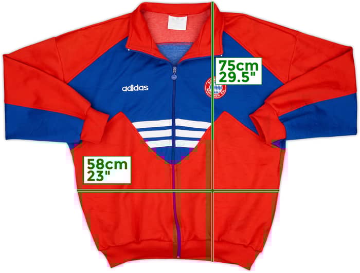 1993-95 Bayern Munich adidas Track Jacket - 8/10 - (L)