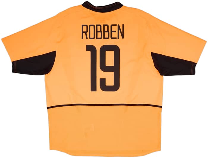 2002-04 Netherlands Home Shirt Robben #19 - 8/10 - (XXL)