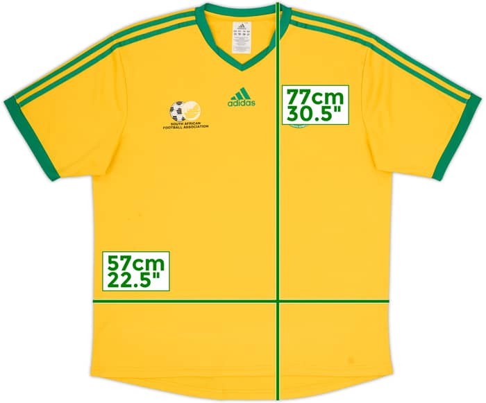 2006-09 South Africa Basic Home Shirt - 6/10 - (L)