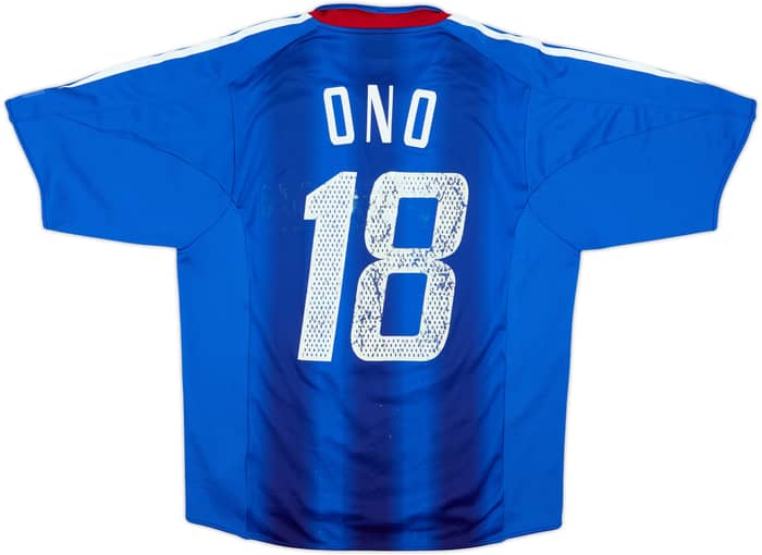2004-06 Japan Player Issue Home Shirt Ono #18 - 5/10 - (M)