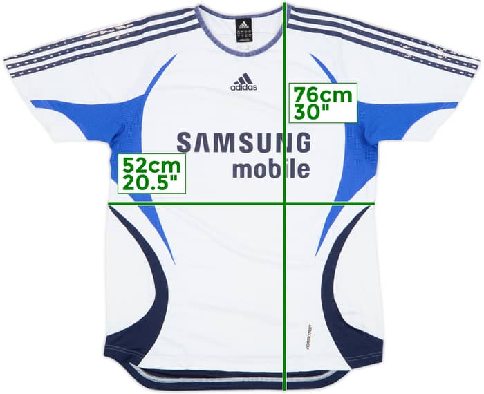 2006-07 Chelsea adidas Formotion Training Shirt - 6/10 - (L/XL)
