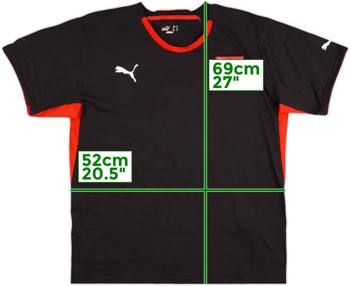 Camiseta de ocio Puma de Austria 2008-10 - 4/10 - (L)