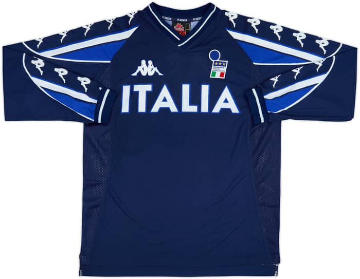 2000-02 Italy Kappa Training L/S Shirt - 8/10 - (L)