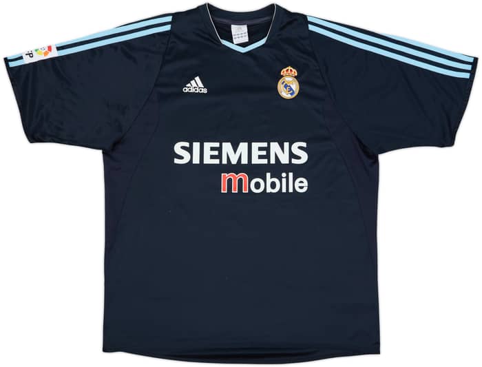 2003-04 Real Madrid Camiseta Visitante Ronaldo #9 - 6/10 - (L)