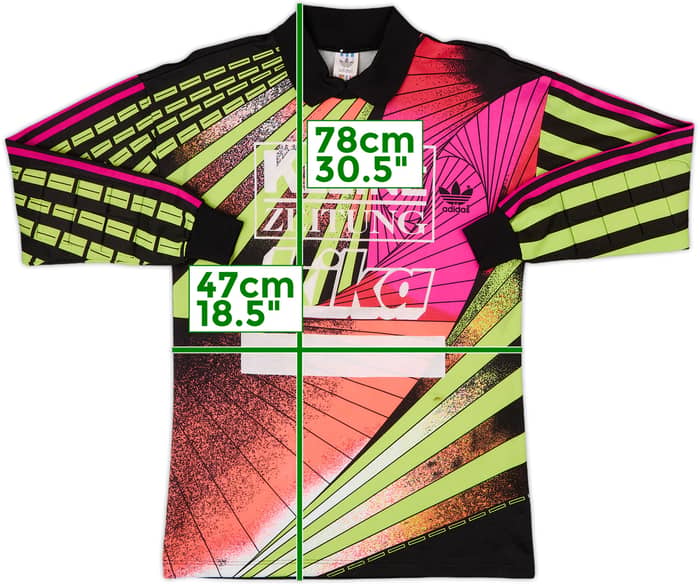 1992-93 adidas GK Template Shirt (Germany) #1 - 7/10 - (S)