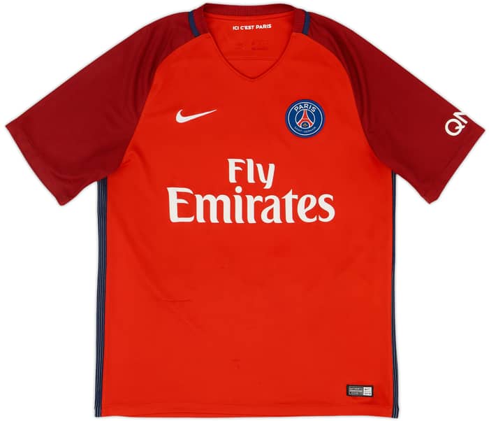 2016-17 Paris Saint-Germain Away Shirt Cavani #9 - 6/10 - (L)