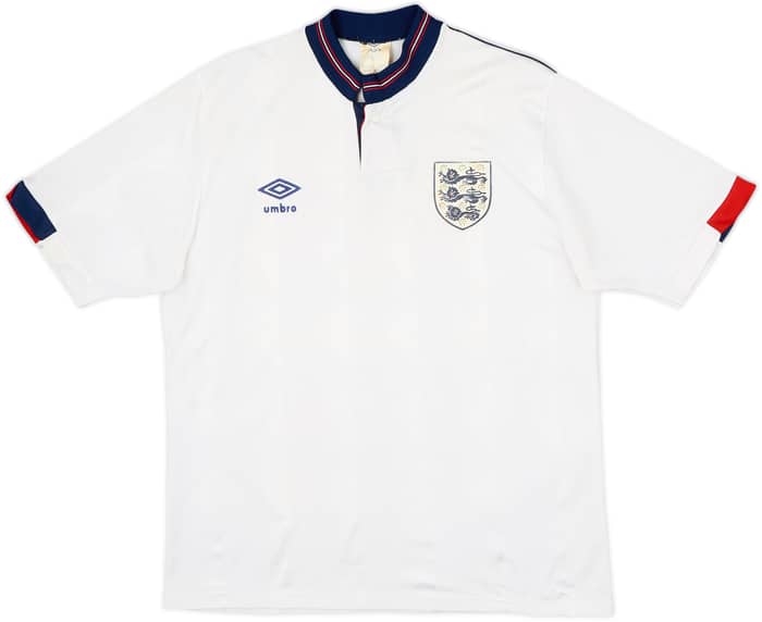 1987-90 Camiseta Local de Inglaterra - 7/10 - (M)