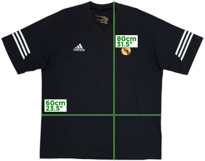 2002-03 Real Madrid adidas Cotton Tee - 7/10 - (XL)
