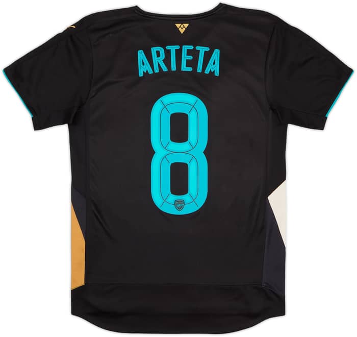 2015-16 Arsenal Third Shirt Arteta #8 - 6/10 - (S)