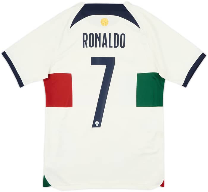 2022-23 Portugal Away Shirt Ronaldo #7 - 6/10 - (S)