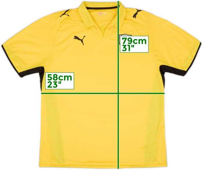2008-09 AEK Athens Home Shirt - 4/10 - (XL)