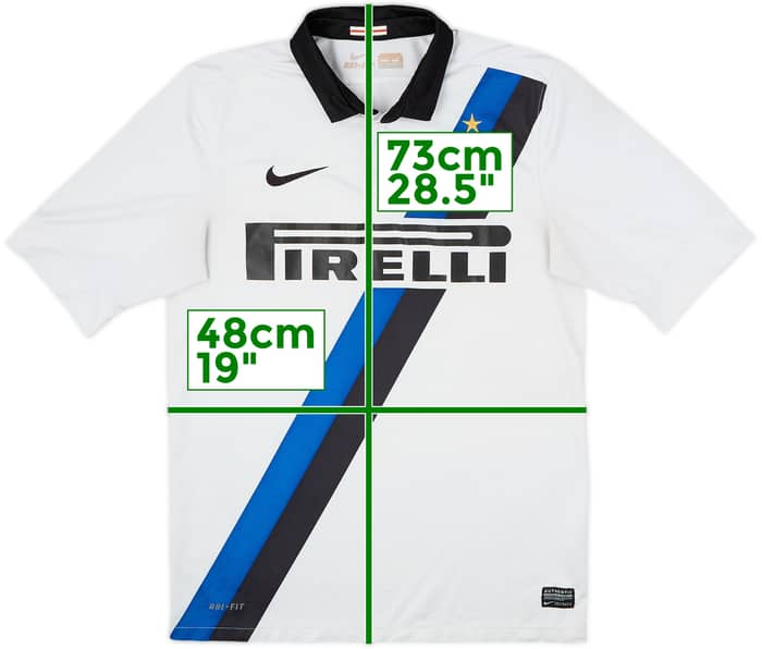 2011-12 Inter Milan Away Shirt - 4/10 - (S)