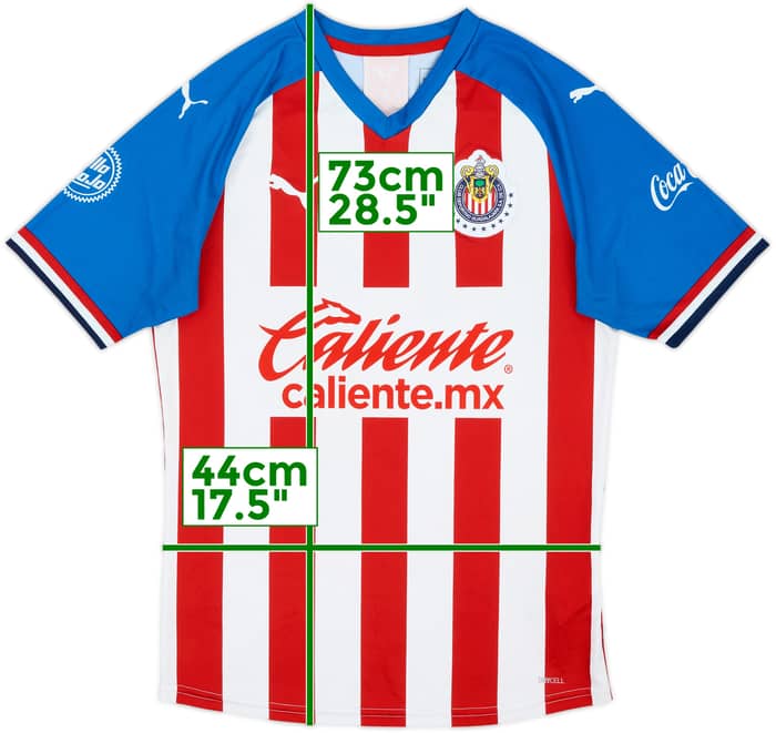 2019-20 Chivas Guadalajara Home Shirt - 7/10 - (M)