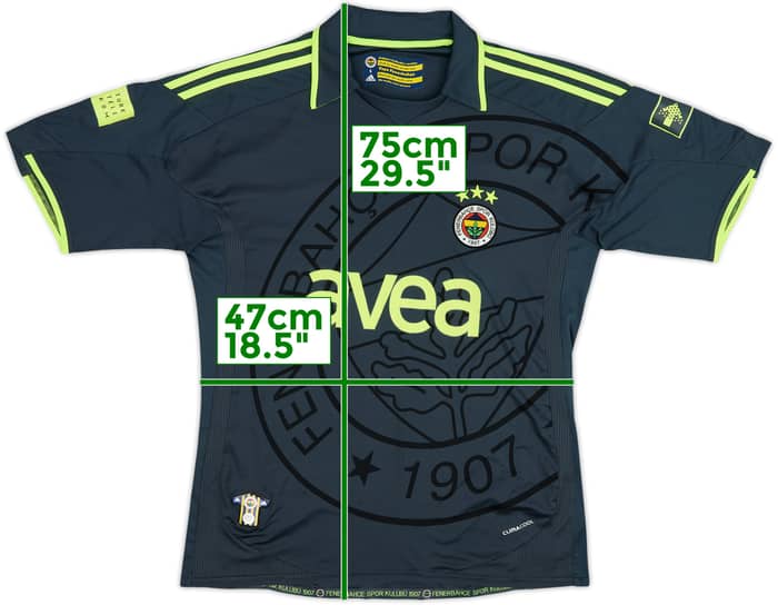 2009-10 Fenerbahce Third Shirt - 8/10 - (L)