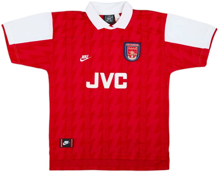 1994-96 Arsenal Home Shirt Wright #8 - 8/10 - (XL)