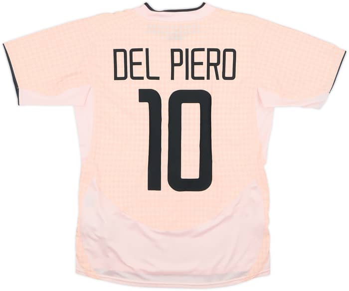 2003-04 Juventus Away Shirt Del Piero #10 - 8/10 - (15-16 Years)