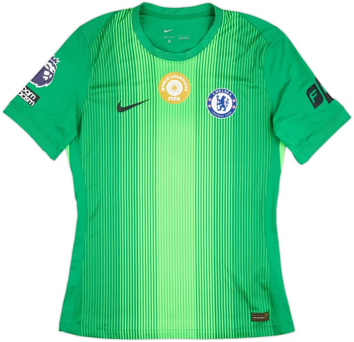 2025-26 Chelsea Match Issue GK Shirt Jorgensen #12