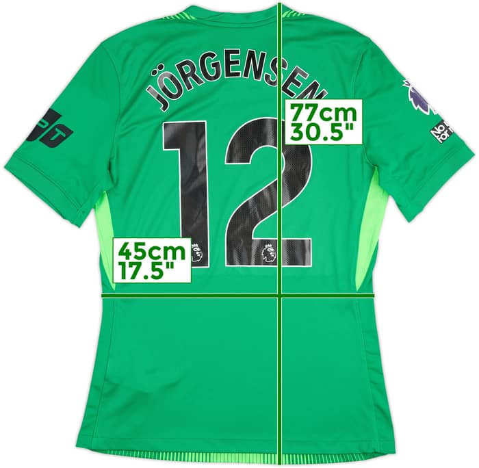 2025-26 Chelsea Match Issue GK Shirt Jorgensen #12