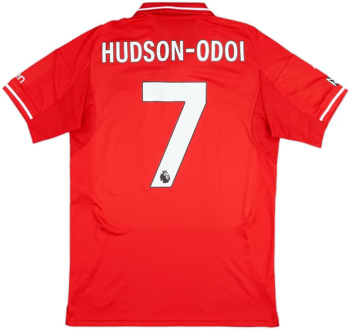2025-26 Nottingham Forest Match Issue Home Shirt Hudson-Odoi #7