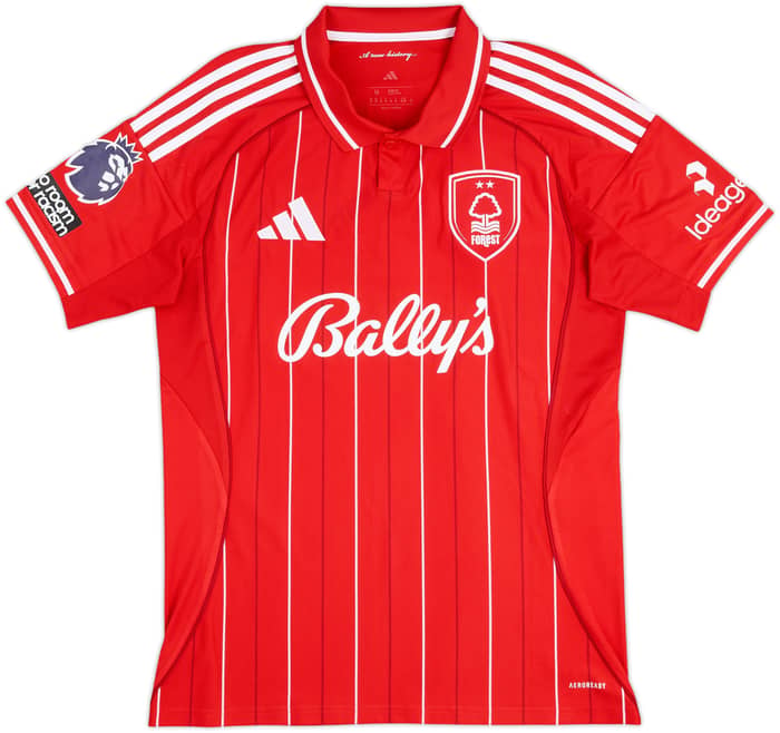 2025-26 Nottingham Forest Match Issue Home Shirt Hudson-Odoi #7