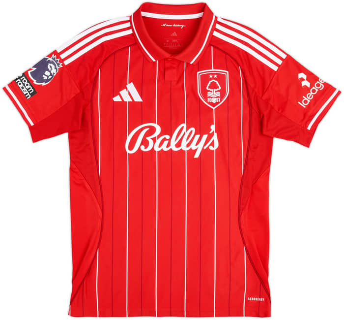 2025-26 Nottingham Forest Match Issue Home Shirt I.Jesus #19