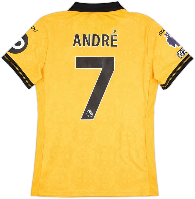 2025-26 Wolves Match Worn Home Shirt Andre #7