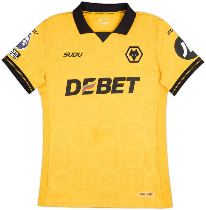 2025-26 Wolves Match Worn Home Shirt Andre #7