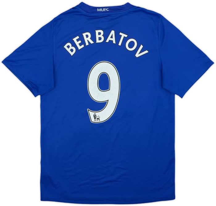 2008-09 Manchester United Third Shirt Berbatov #9 - 6/10 - (S)