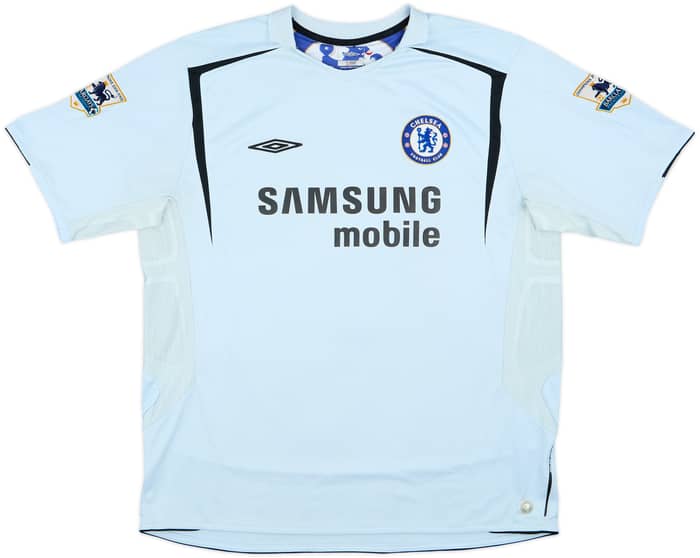 2005-06 Chelsea Away Shirt Drogba #15 - 8/10 - (XXL)