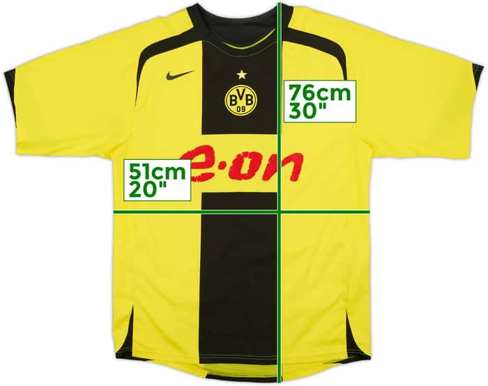 Camiseta de local del Borussia Dortmund 2005-06 - 5/10 - (L)
