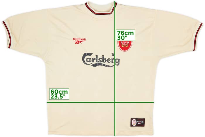 1996-97 Liverpool Away Shirt - 5/10 - (XL)