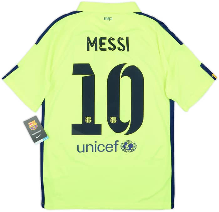 2014-15 Barcelona Third Shirt Messi #10 (S)