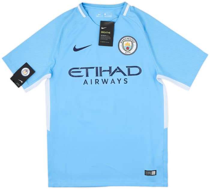 2017-18 Manchester City Home Shirt Laporte #14 (S)