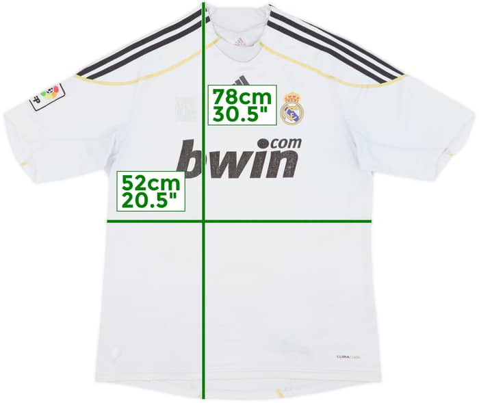 2009-10 Real Madrid Home Shirt - 5/10 - (L)