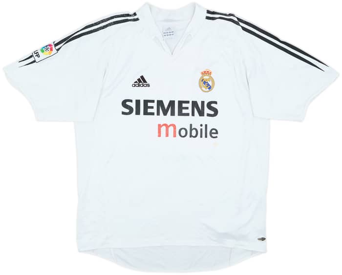 2004-05 Real Madrid Home Shirt Beckham #23 - 4/10 - (L)