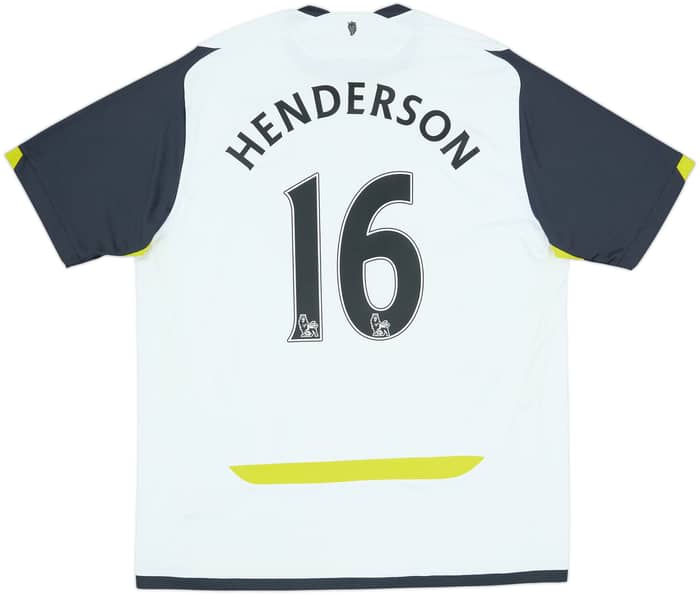 2009-10 Sunderland Away Shirt Henderson #16 - 6/10 - (XL)