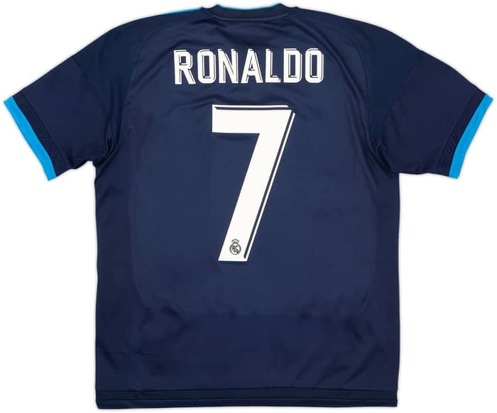 2015-16 Real Madrid Third Shirt Ronaldo #7 - 6/10 - (S)
