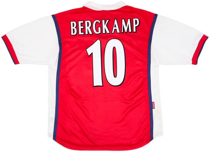 1998-99 Arsenal Home Shirt Bergkamp #10 - 6/10 - (L)