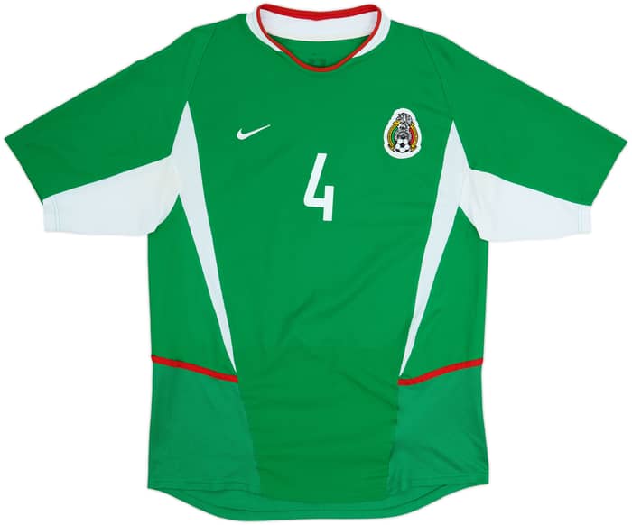 2003-04 Mexico Home Shirt R.Marquez #4 - 8/10 - (M)