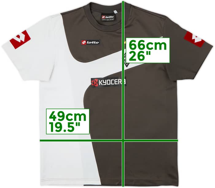 2008-09 Borussia Monchengladbach Lotto Training Shirt - 5/10 - (13-14 Years)