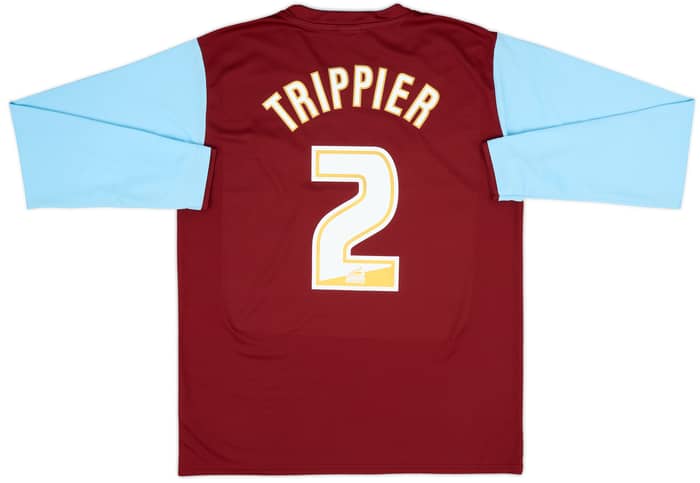2012-13 Burnley Home L/S Shirt Trippier #2 - 8/10 - (XL)